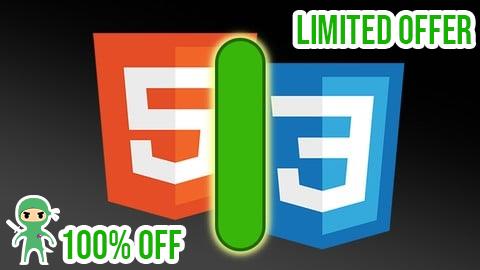 Free Coupon Mastering HTML5 and CSS3 (Part 3 - Advanced Level)