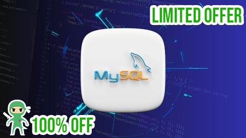 Free Coupon Mastering MYSQL: Database Creation, Management & SQL Queries