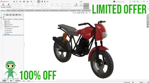 Free Coupon Mastering SOLIDWORKS (2024-25): A Complete Course