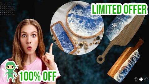 Free Coupon Mastering Wave Effects in Epoxy: Create Stunning Ocean Art