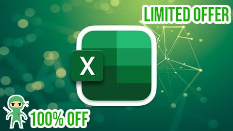 Free Coupon Microsoft Excel 101- Excel From Beginners to Advanced