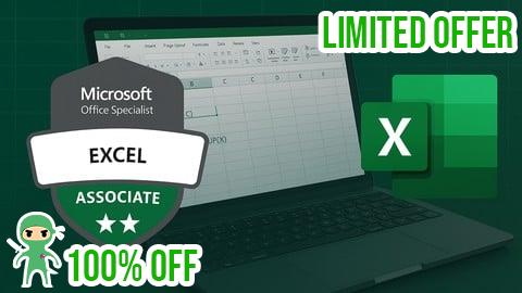 Free Coupon Microsoft Excel Associate MO-200 Certification: Test