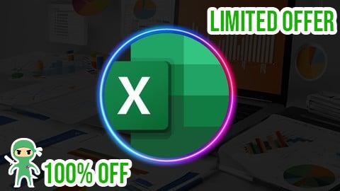 Free Coupon Microsoft Excel Basic to Advanced: A Complete Learning Path