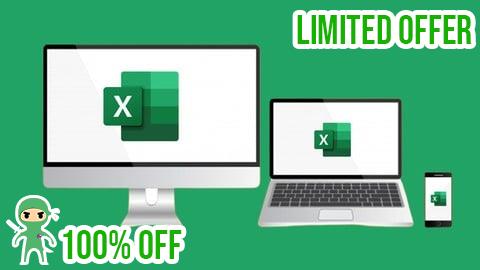 Free Coupon Microsoft Excel Complete Course | All in one MS Excel Course