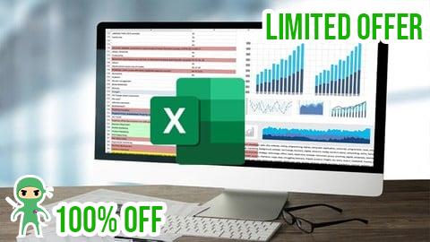 Free Coupon Microsoft Excel Data Analysis for Business & Finance