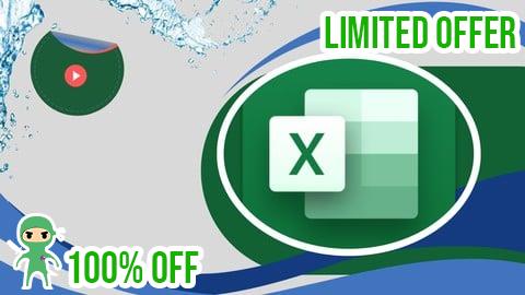 Free Coupon Microsoft Excel: Data Analysis, Management and Visualization