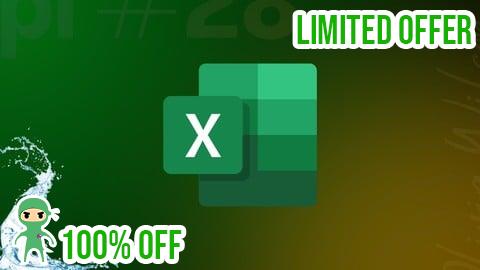 Free Coupon Microsoft Excel Data Analysis with Chart and Graph