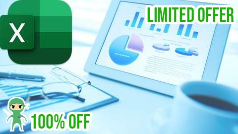 Free Coupon Microsoft Excel Data Visualization with Charts & Graphs