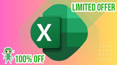 Free Coupon Microsoft Excel - Excel Course For Beginners