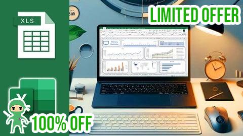 Free Coupon Microsoft Excel Fast Track - Zero To Hero in 6 Hours + AI