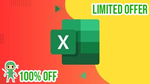 Free Coupon Microsoft Excel Formulas and Functions: Beginner to Advanced