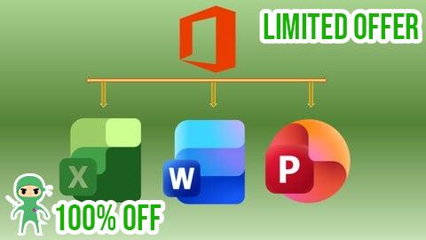 Free Coupon Microsoft Office All-in-One: Excel, Word and PowerPoint