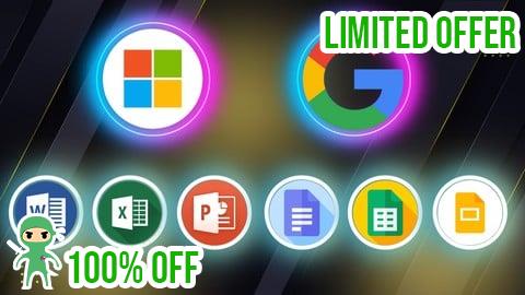 Free Coupon Microsoft Office and Google Workspace Masterclass