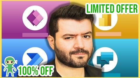 Free Coupon Microsoft Power Platform: Power Apps/Power BI/Power Automate