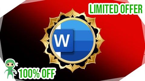 Free Coupon Microsoft Word Essential Training: Master the Basics to Pro