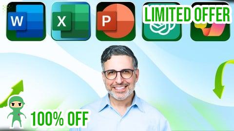 Free Coupon MS Office Automation MasterClass Word Excel PowerPoint