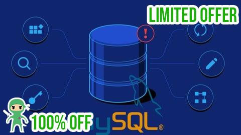 Free Coupon MySQL for Beginners:  A Complete Training for beginnners