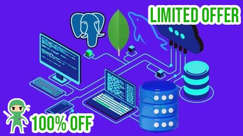 Free Coupon MySQL, PostgreSQL and MongoDB Database Design Masterclass