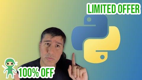 Free Coupon Máster Completo Python de cero a experto 2025