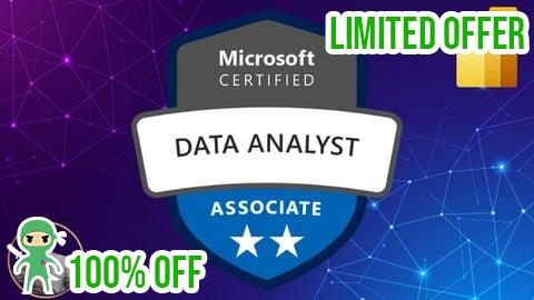 Free Coupon [NEW] PL-300: Microsoft Power BI Data Analyst Associate 2025