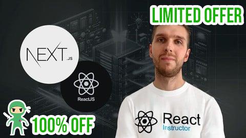 Free Coupon Next.js Crash Course: Build a Full-Stack App in a Weekend