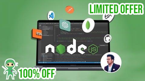 Free Coupon NodeJS Masterclass (Express, MongoDB, OpenAI) - 2024 Ready!