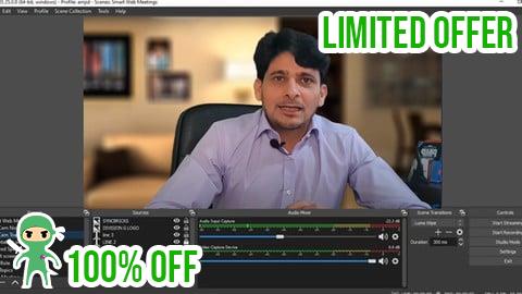 Free Coupon OBS Studio Full Course