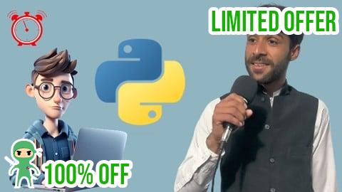 Free Coupon ONE Day Bootcamp | Python Programming Course in 01 Day