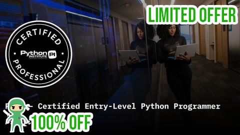 Free Coupon PCEP: Certified Entry-Level Python Programmer Practice Exams