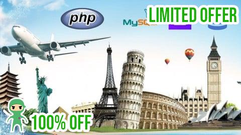 Free Coupon PHP with MySQL: Build Complete Tours and Travel Website