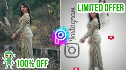 Free Coupon Picsart Mastery course-photo editing via mobile phone