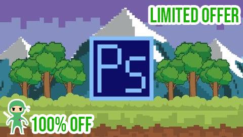 Free Coupon Pixel Art in Adobe Photoshop CC for Beginners