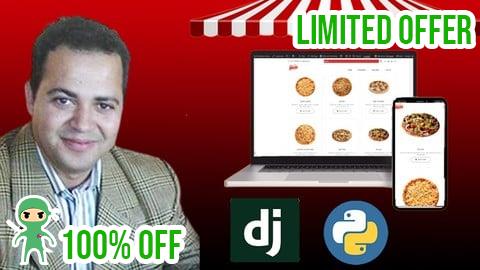 Free Coupon Pizza E-Commerce in Python Django5 From Scratch Store 2025