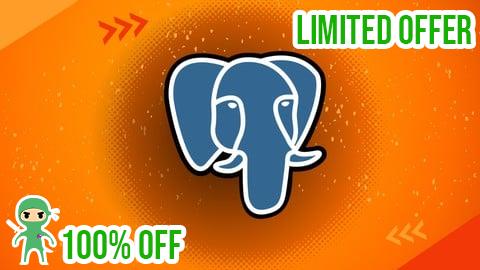 Free Coupon PostgreSQL Bootcamp : Complete Beginner to Advanced Course