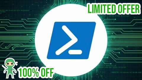 Free Coupon PowerShell Masterclass: Essential IT Automation & Scripting