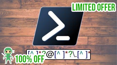 Free Coupon PowerShell Regular Expressions: Regex Master Class