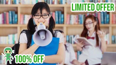 Free Coupon Public Speaking for High School Students: Speak Well Now