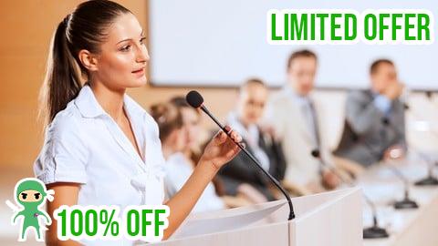 Free Coupon Public Speaking for Women