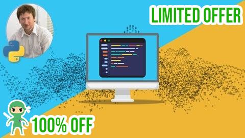 Free Coupon Python Complete Course: with 30+ Hands-on Tasks and Solution