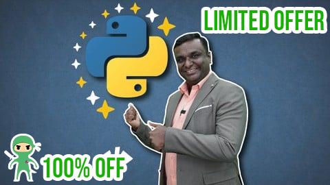 Free Coupon Python Course: Basics to Advanced 2025