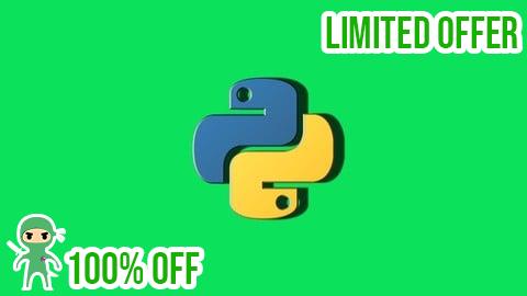 Free Coupon Python for Absolute Beginners Learn Programming from scratch