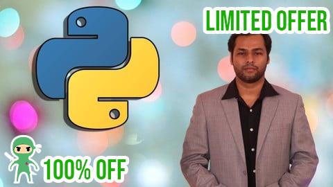 Free Coupon Python For Beginners 2025 in HINDI [BASIC to EXPERT Level]