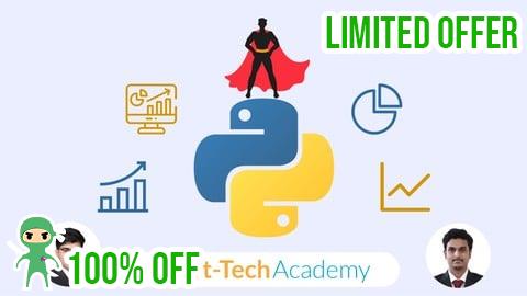 Free Coupon Python for Data Science: Python Programming & Data Analysis