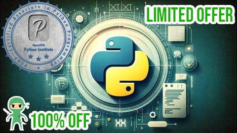 Free Coupon Python for Intermediate Learners & Pass The PCAP Exam