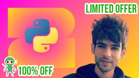 Free Coupon Python Programming for Absolute Beginners