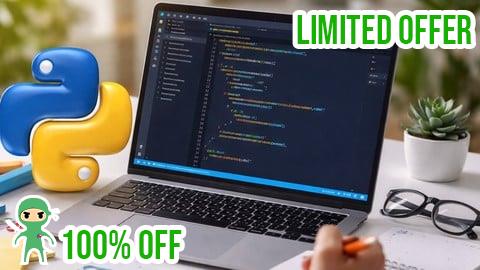 Free Coupon Python Programming for Beginners with Hands-On Practice