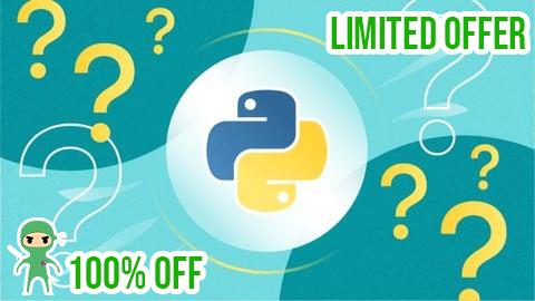 Free Coupon Python Programming Masterclass