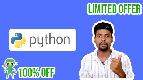 Free Coupon Beginner Python Tutorial – Complete Course | Visual Learning