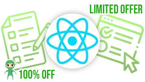 Free Coupon React JS  Interview Questions Practice Test MCQ | Quiz