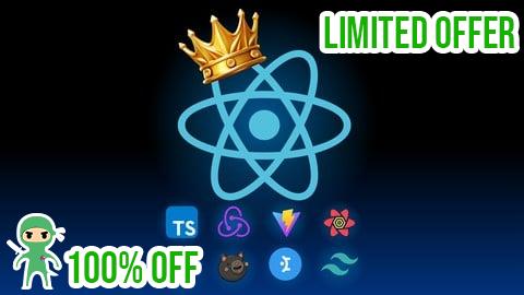 Free Coupon React JS: TypeScript, Redux, RTK & Modern Web Dev 2025